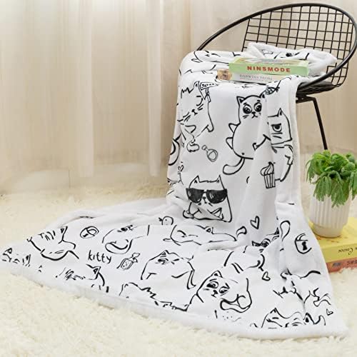 Cat Lightweight Throw for Warmth Cozy Settings