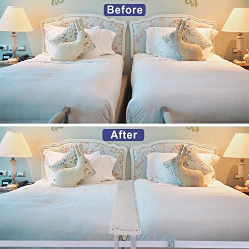 The Samuel XL Pink Bed Bridge Twin to King 10 Bed Gap Filler
