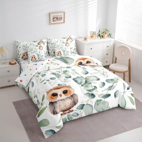 Erosebridal Kids Cartoon Animal Bedding Set