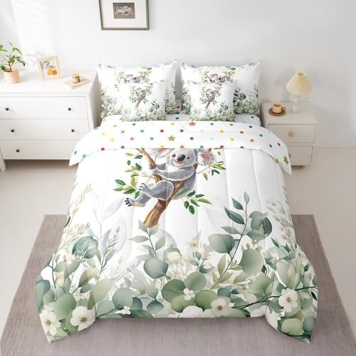 Cute Animal Bedding Set for Kids Full Size