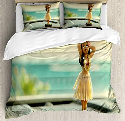 Stunning Duvet Cover Set for Boys with Dancer in Hawaiianhardware