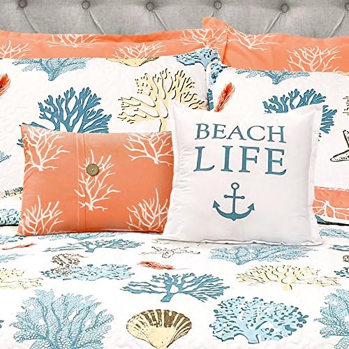 Coastal Reef Reversible Quilt Set