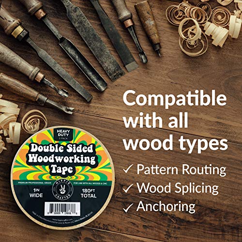 HIPPIE CRAFTER 3-Pack Double Sided Sticky Tape