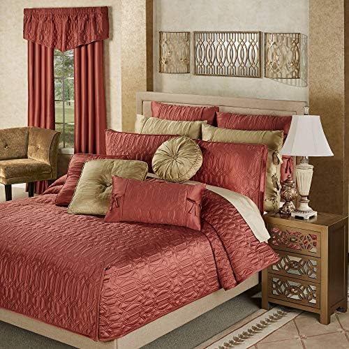 Touch of Class Oxford Classics Quilted Bedding Set Queen - Cinnabar Mini Coverlet