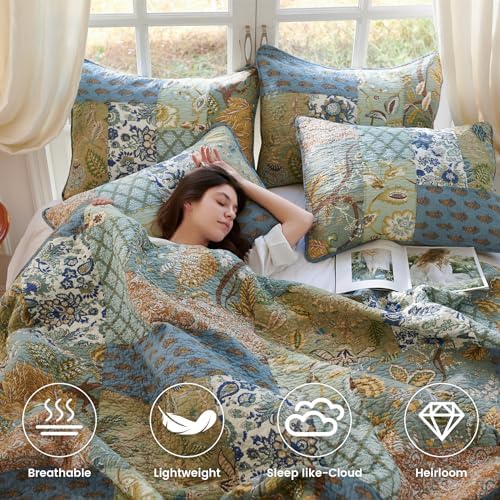 Quilt Set with Cotton for Luxury Sleep