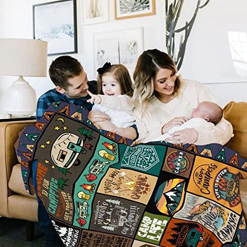 60x50 inch camping blanket