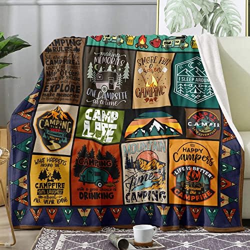 60x50 inch camping blanket