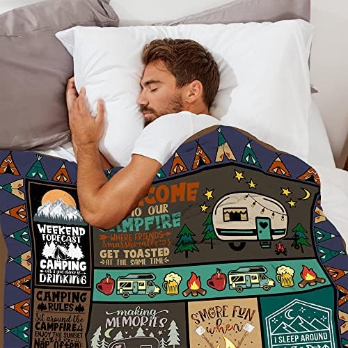 60x50 inch camping blanket