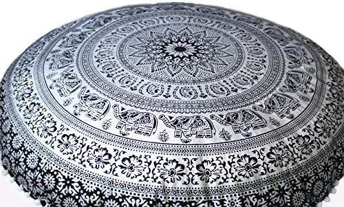 B holistic Mandala Floor Pillow Cover