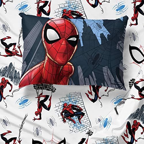 Jay Franco Marvel Spiderman Crawl Twin Sheet Set 3 Piece