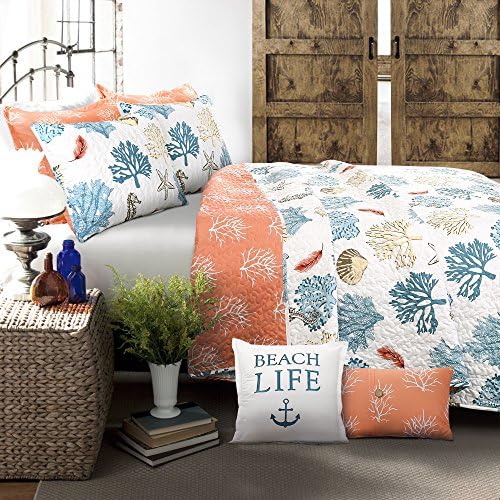 Coastal Reef Reversible Quilt Set
