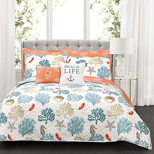Coastal Reef Reversible Quilt Set